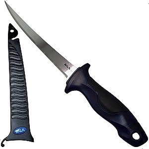 Faca Filetar 6" Kala Peixe Sushi C/ Bainha Amolador Afiador