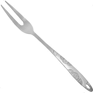 Garfo Trinchante Churrasco Premium 33cm Inox Profissional