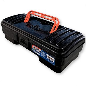 Maleta Organizadora 24x24cm Ferramentas Multiuso Com Trava Preta ArqPlast