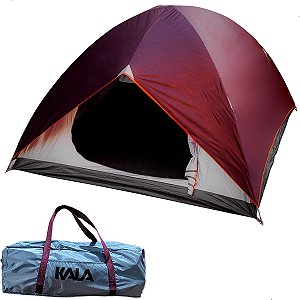Barraca Acampamento 4/5 Lugares Impermeavel Reforçada Nomade Kala