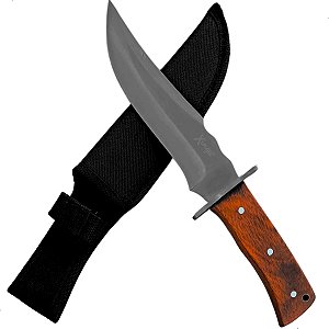 Faca Artesanal Picanheira Churrasco Luxo Aço Inox