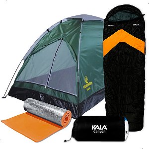 Barraca 2 Pessoas Legendarios Saco Dormir Isolante Termico