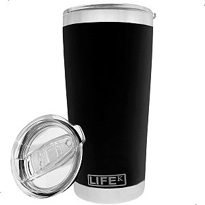 Copo Lifek Térmico Inox 591ml C/ Tampa Bedida Gelada Quente