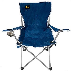 Cadeira Camping Dobravel Porta Copo Bolsa Alvorada Ntk Pesca