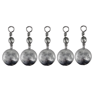 Chumbada Down Shot Para Pesca Esportiva Soft Cartela 5pçs