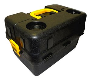 Maleta De Pesca 6 Bandeja Articuladas Porta Copos HI Estojos