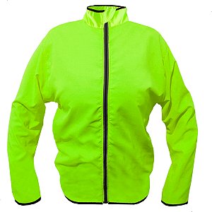 Jaqueta Corta Vento Refletiva Ciclismo Unissex