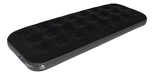 Colchão Inflavel Solteiro Deluxe Em Vinil Bel Camping Viagem