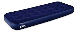 Colchão Inflavel Solteiro Acampamento Camping Viagem Kala