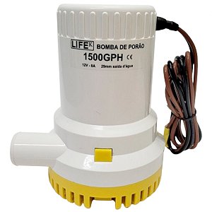 Bomba De Porao 1500 Gph 12 Volts Original Life Lancha
