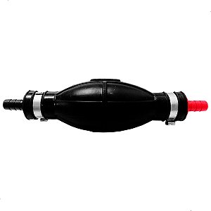 Bulbo Para Barco Universal Em Borracha 19cm Saída 3/8