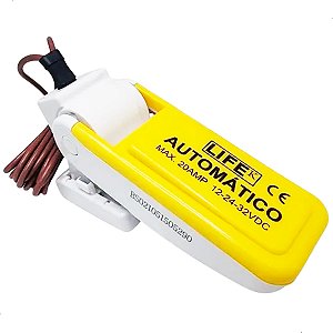 Boia Sensor Fluxo Para Bomba Porão 12v 20amp Lifek Original