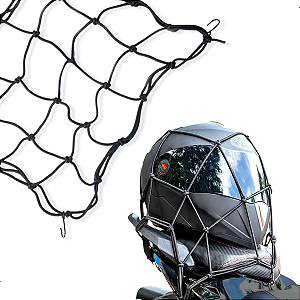Rede Elástica Aranha para Moto Universal 40×40cm