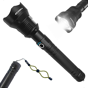Lanterna Tática Militar com Zoom Telescopíca - Ecooda