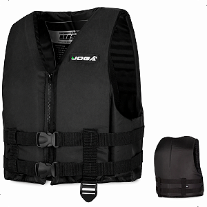Colete Auxiliar De Flutuação Jogá Wave Preto