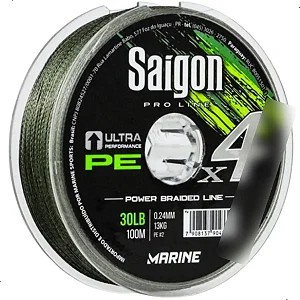 Linha Multifilamento Saigon X4 Marine 4 Fios 100m
