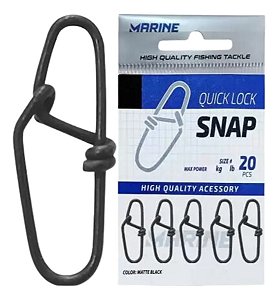 Snap Quick Lock Marine Aço Inox 1/2/3