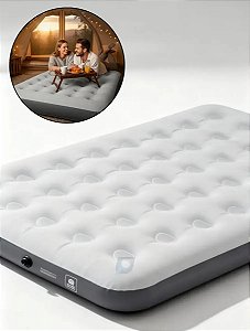 Colchão Inflavel Casal Multiuso Mor Até 300Kg