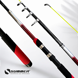 Vara Telescopica Para Molinete Ryumar Summer