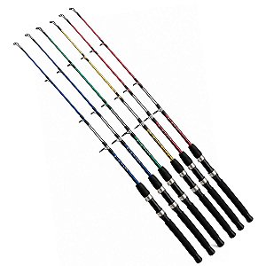 Kit 5 Varas Para Molinete Duas Partes Kenzu Summer