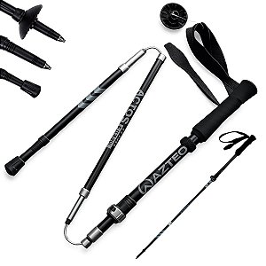 Bastão Caminhada Actos Pro Race Ajustável Azteq 38-135 cm