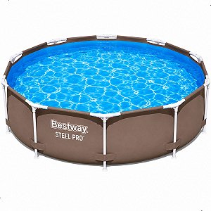 Piscina Estruturada Bestway Steel Pro 4678L Redonda 3,05m x 76cm