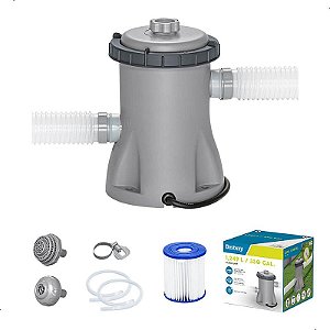 Bomba de Filtro Piscina Bestway Escolha sua Voltagem 1249L/h