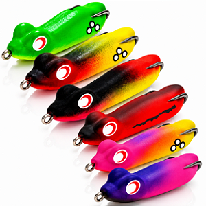 Isca Artificial Realys 8,5 Com Serdas Frog Sapinho Traira Matadeira