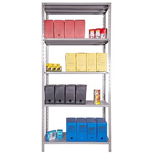Estante De Aço 40x91x198 Com 5 Prateleiras