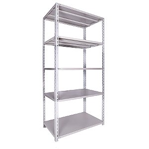 Estante De Aço 58x91x198 Com 5 Prateleiras 90kg Por Bandeja