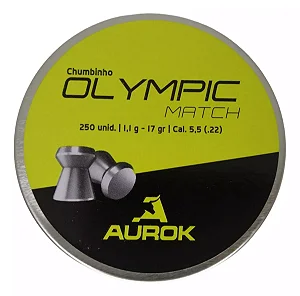 Chumbinho Olympic Match  1,10g 250 Unidades 5.5mm