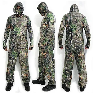 Kit Roupa Camuflada + Bandana
