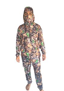 Conjunto camuflado primavera + balacrava