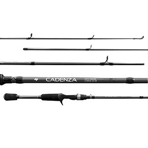 Vara Para Carretilha Cadenza Carbono C601 10-20Lb 1,80m Cinza Albatroz
