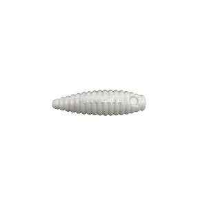 Isca Artificial Soft Charutinho Maluco Branco