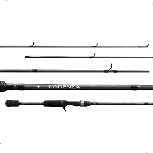 Vara Para Carretilha Cadenza Carbono C561 10-20Lb 1,68m Cinza Albatroz