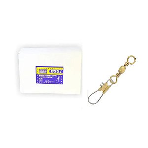 Girador Com Snap BSS Gold N°5 Cx.100pçs Marine Sports