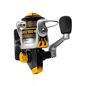 Molinete Micro Canario 100 Alumínio 3 Rol. Dourado Albatroz