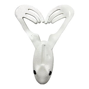 Isca Artificial Soft Swin Frog - Branca