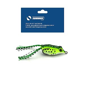 Isca Artificial Frog Sapo Cartela 1pç Summer