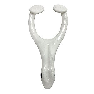 Isca Artificial Soft Gator Frog Branco - Alligator