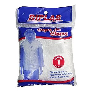 Capa de Chuva Descartável de Plástico 1pç