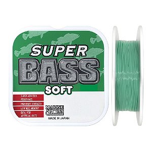 Linha Soft Super Bass Green 21Lbs 0,37mm 250m Marine Sports