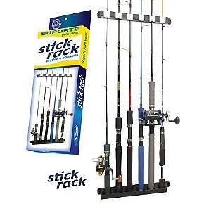 Suporte de Parede Para Varas de Pesca Rod Rack AquaFishing