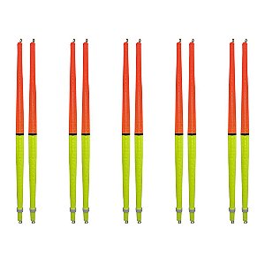 Bóia Pena Palito de Madeira A-L 15cm 10pçs