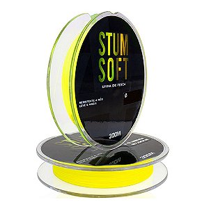 Linha Stum Soft Line Amarela 0,38mm 300m Albatroz