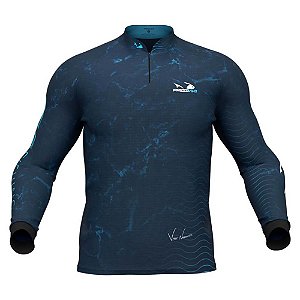 Camisa de Pesca Com Proteção UV Vitor Nakamura Presa Viva