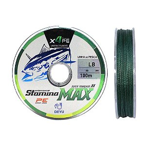 Linha Multifilamento Max X4 0,14mm 18lb 100m Deyu