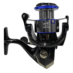 Molinete Carretel Aluminio Harpoon LX3000 3Rol. Deyu Azul