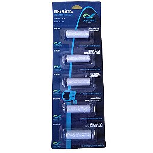 Elastic Elastricot 100mts Garra Peixe Cartela 5pçs